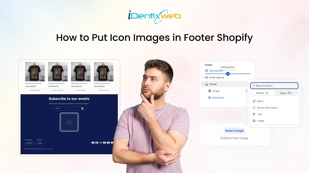 How to Put Icon Images in Footer Shopify?