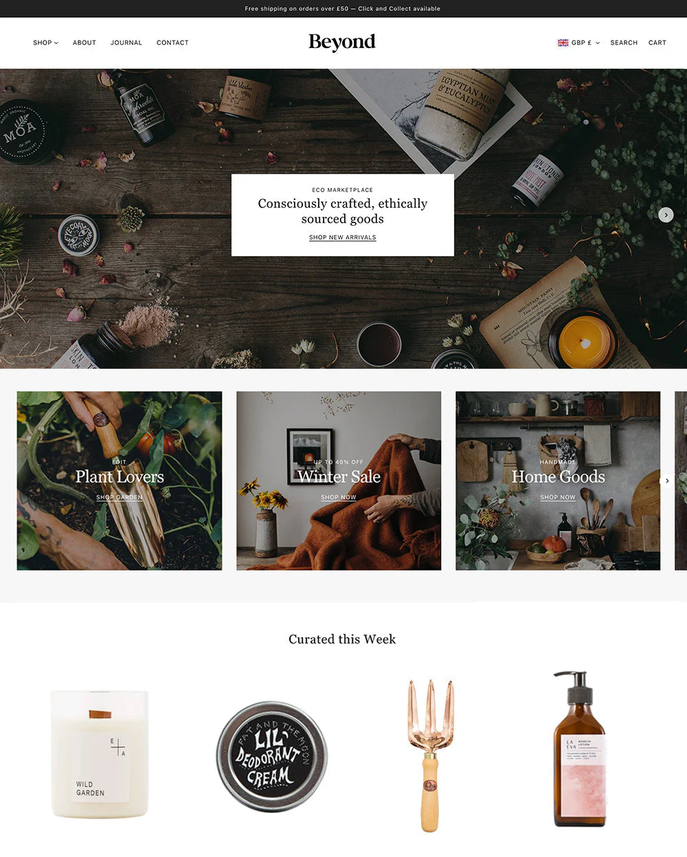 Beyond Shopify Theme