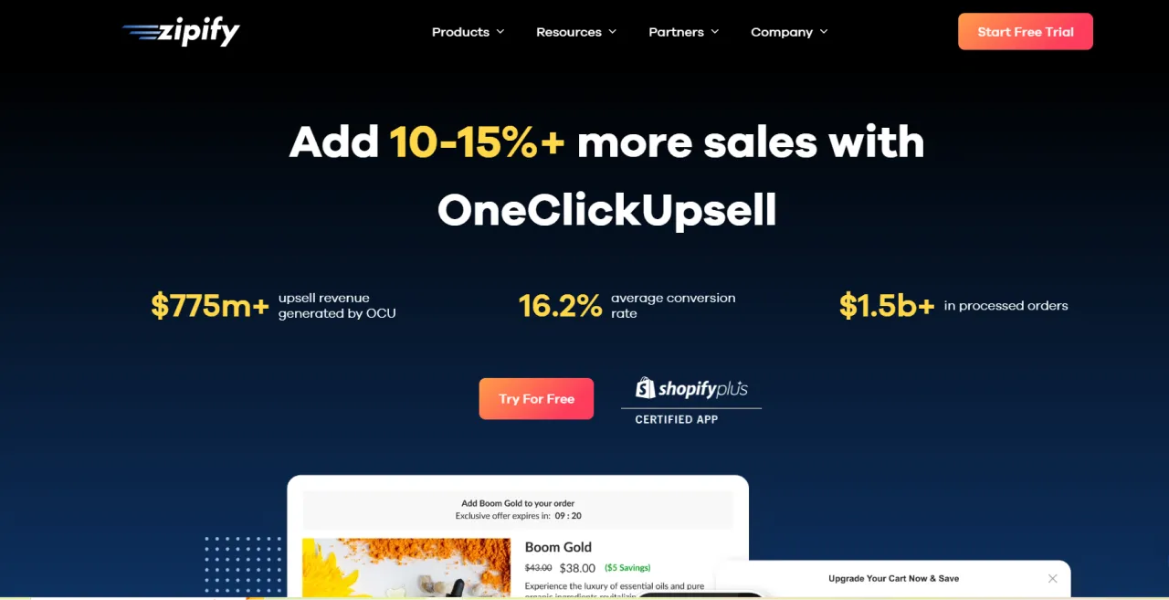 One Click Upsell