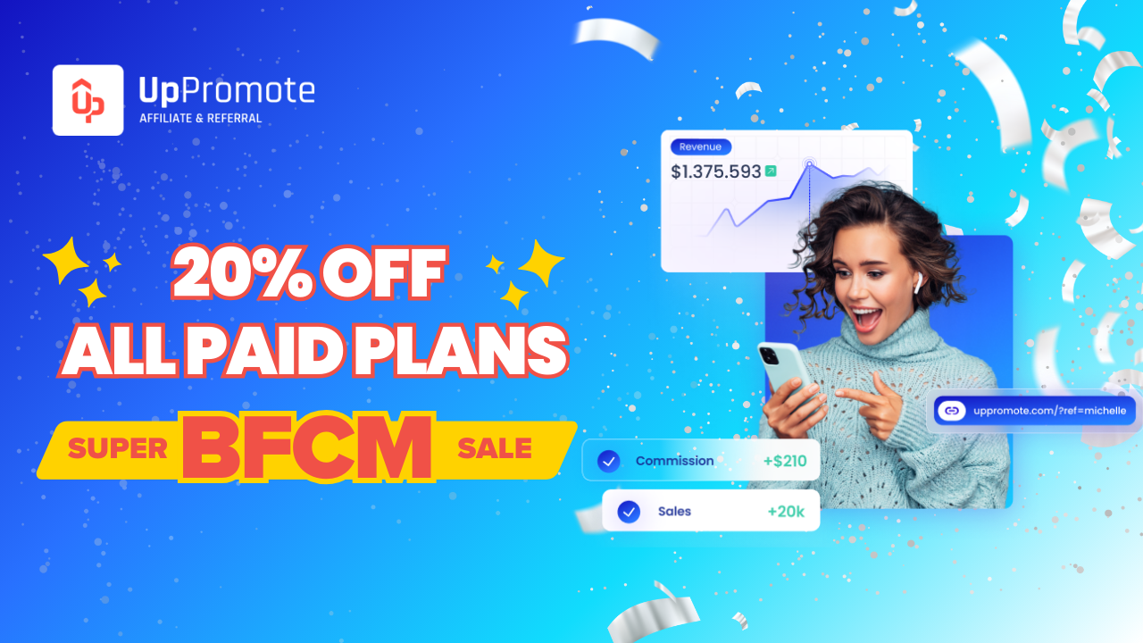 UpPromote Affiliate & Referral bfcm deal