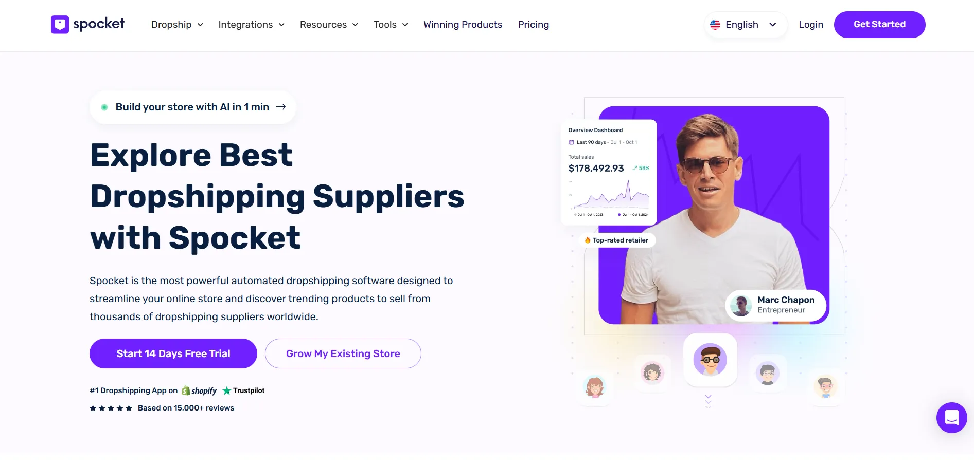 Spocket - Dropshipping Supplier in USA