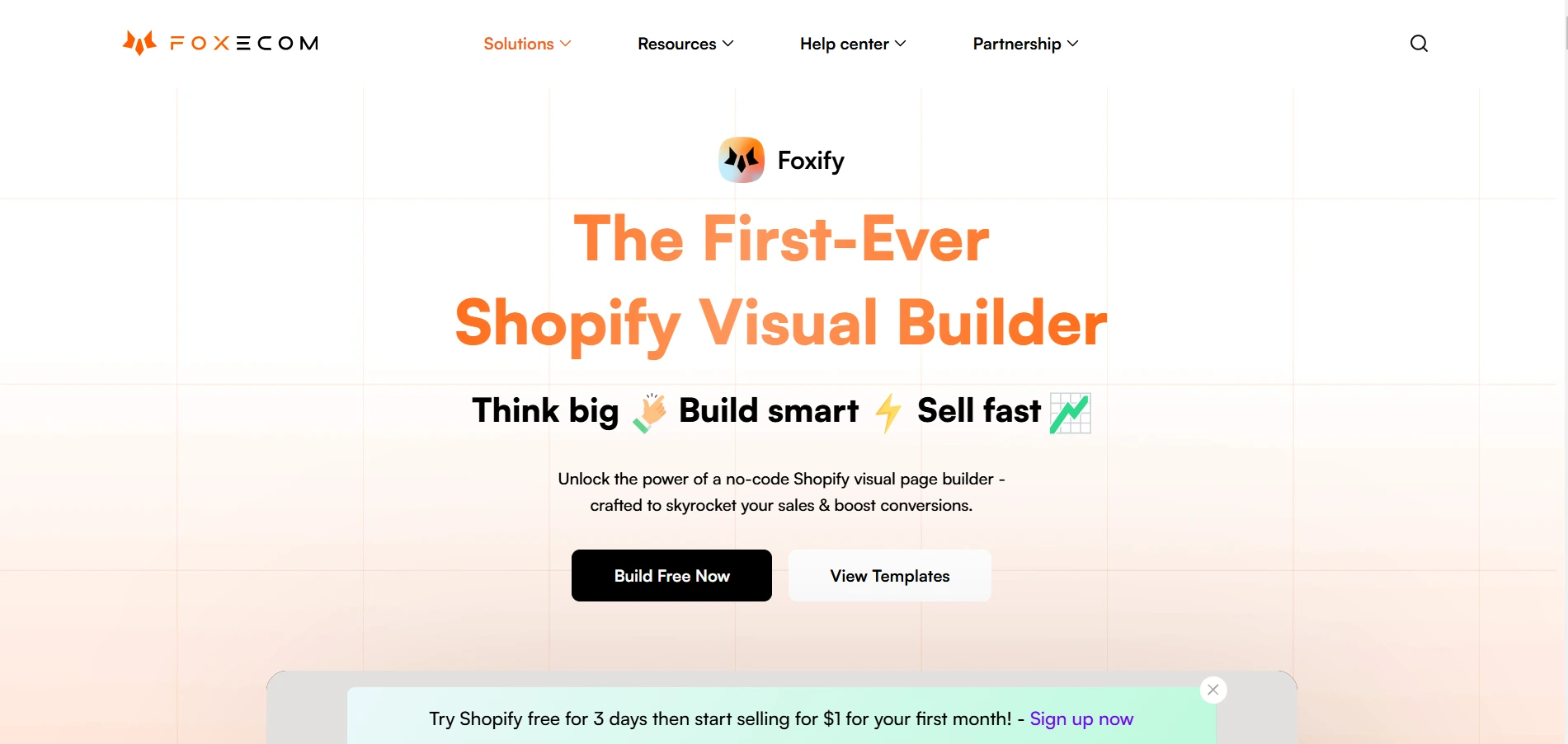 Foxify - Shopify AI Page Builder