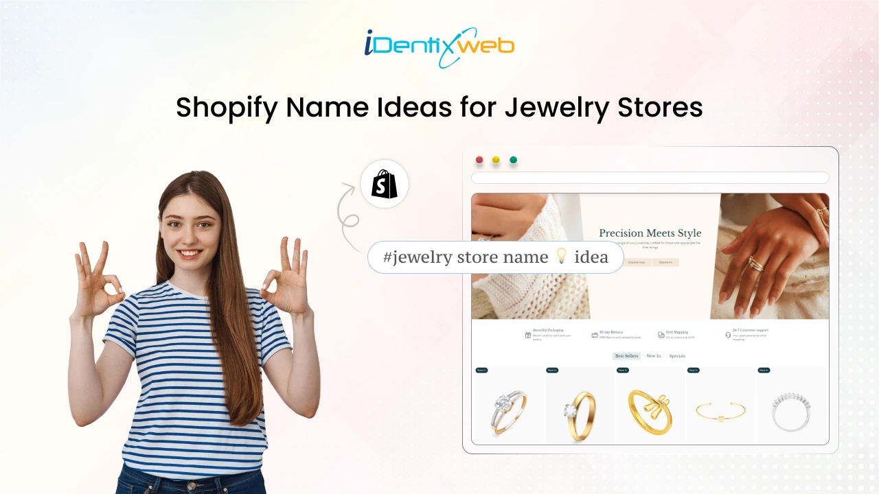 Shopify Name Ideas for Jewelry Stores that Shine with Style