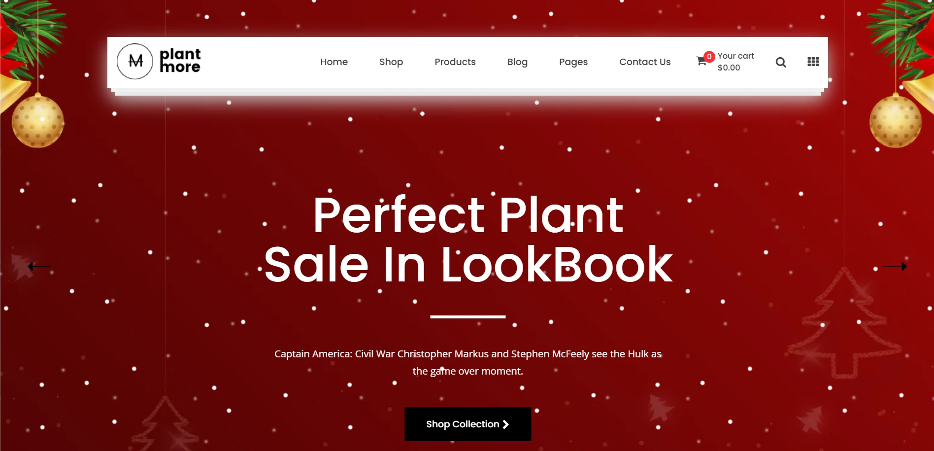 Plantmore Shopify Theme for Chirtmas