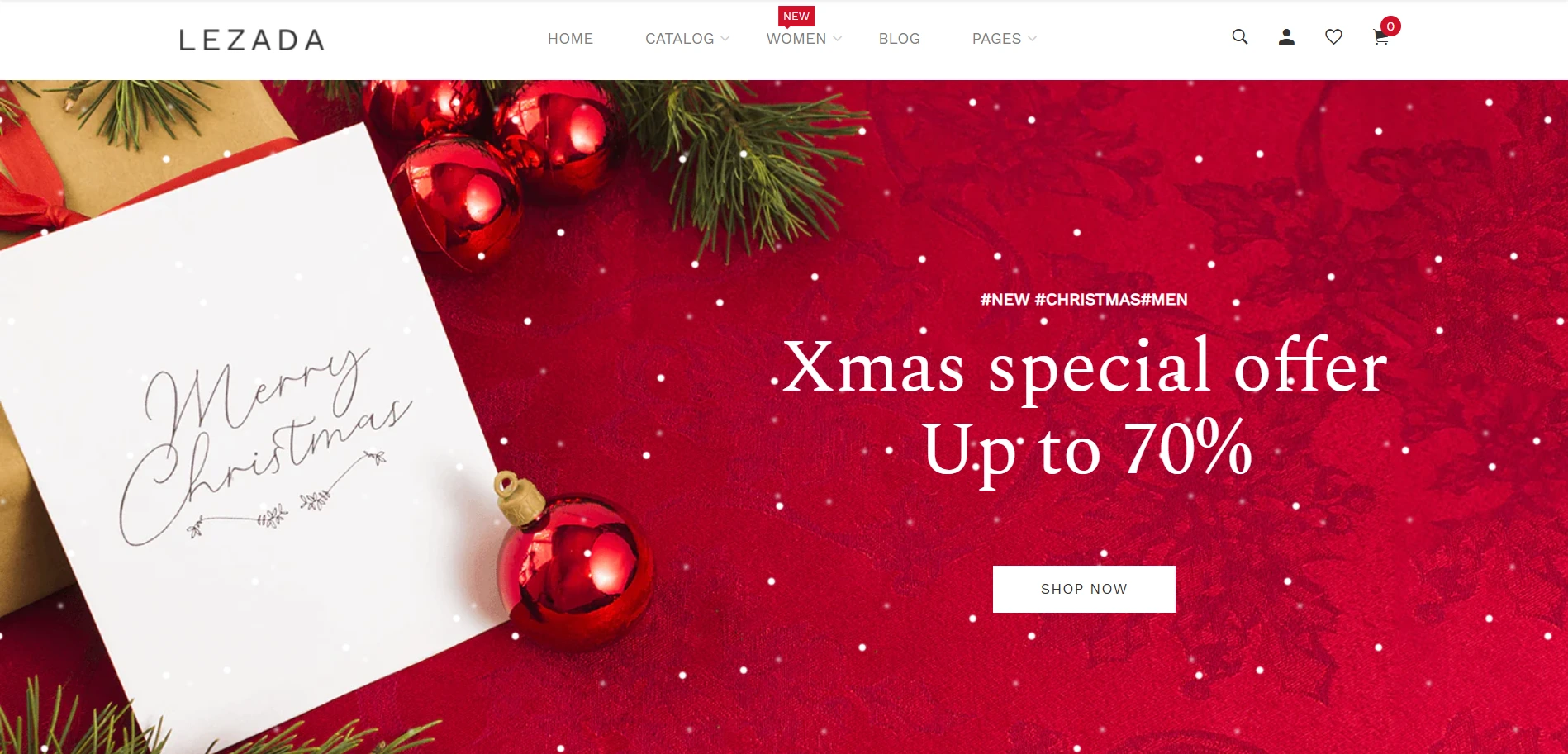 Lezada Shopify Theme for Christmas