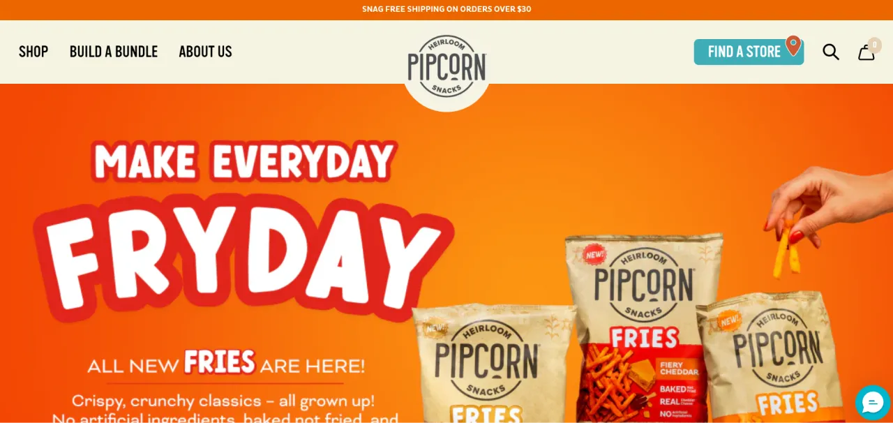 Pipcorn - Shopify Single Product Store