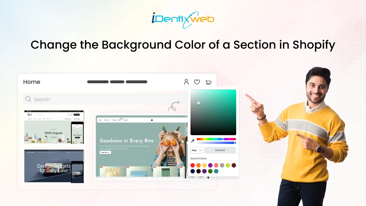 How to Change the Background Color of a Section in Shopify Store