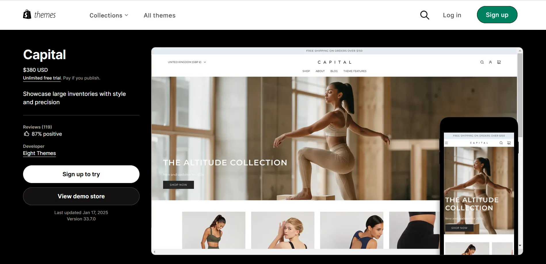 Capital SEO Theme for Shopify