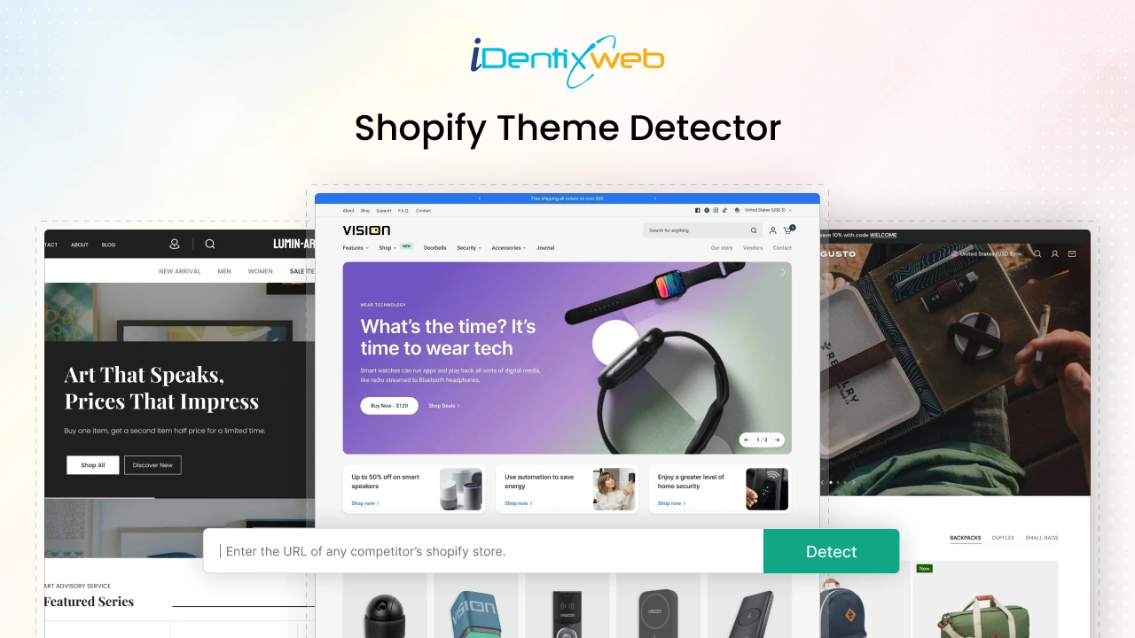 Shopify theme detector